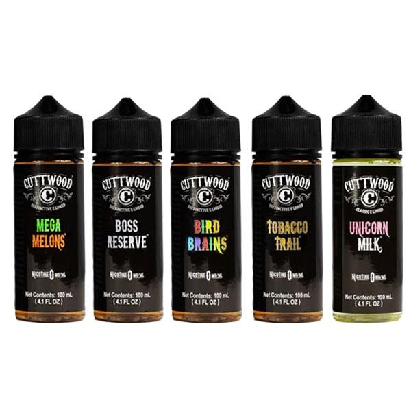 Cuttwood 100ml Shortfill E-liquid 1 Cuttwood 100ml Shortfill E-liquid