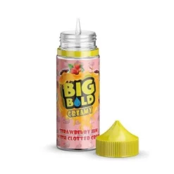 Big Bold Creamy ELiquid Range 100ml -Electronic Cigarette Shop e liquid big bold creamy strawberry jam cream