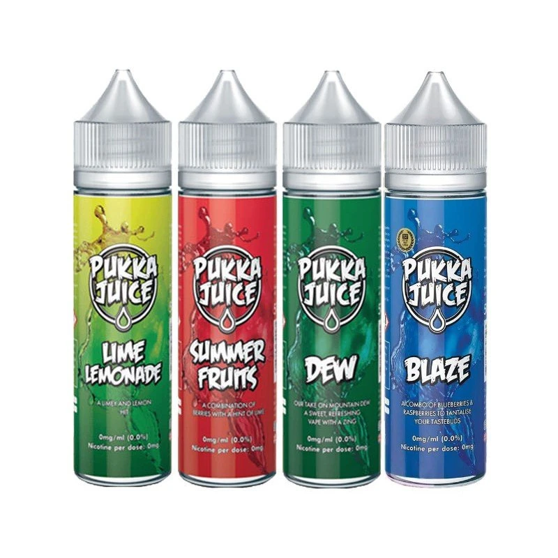 Pukka Juice ELiquid Range 1 Pukka Juice ELiquid Range