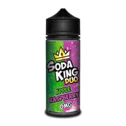 Soda King Duo E-Liquid Range 9 Soda King Duo E-Liquid Range -Electronic Cigarette Shop soda king duo apple raspberry