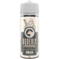 Udderly Amazing Ice Cream & Milkshake E-liquid 13 Udderly Amazing Ice Cream & Milkshake E-liquid -Electronic Cigarette Shop udderly amazing vanilla ice cream eliquid 100ml